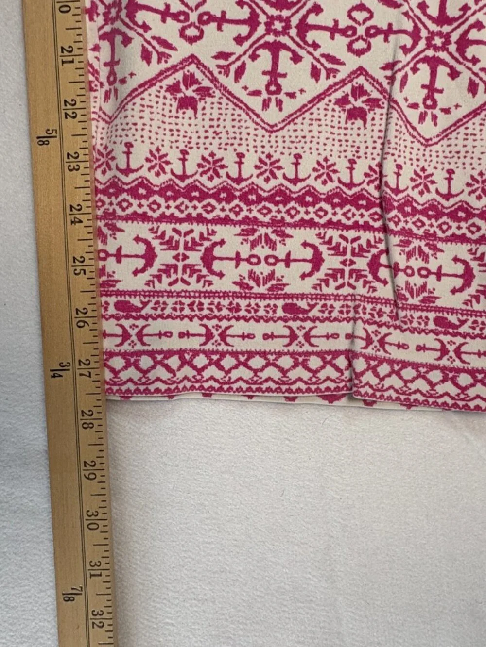 Vineyard Vines Anchor Isle Fair Isle Lounge Pants Preppy Grandmillennial Comfy L